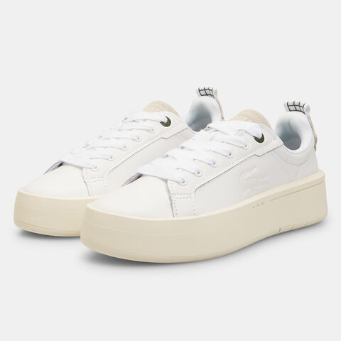 Sneakers de mujer Lacoste con suela de plataforma , Blanco Sneakers de mujer Lacoste con suela de plataforma , Blanco